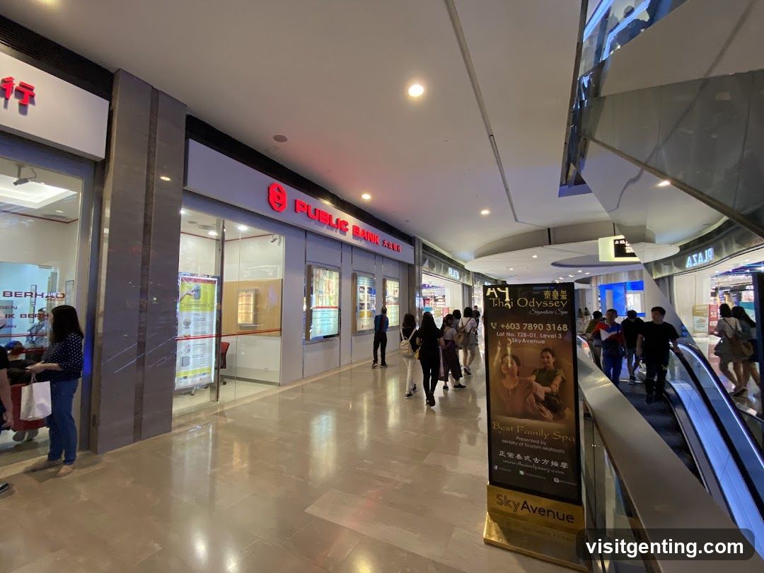 Shopping Mall Interior Corridor