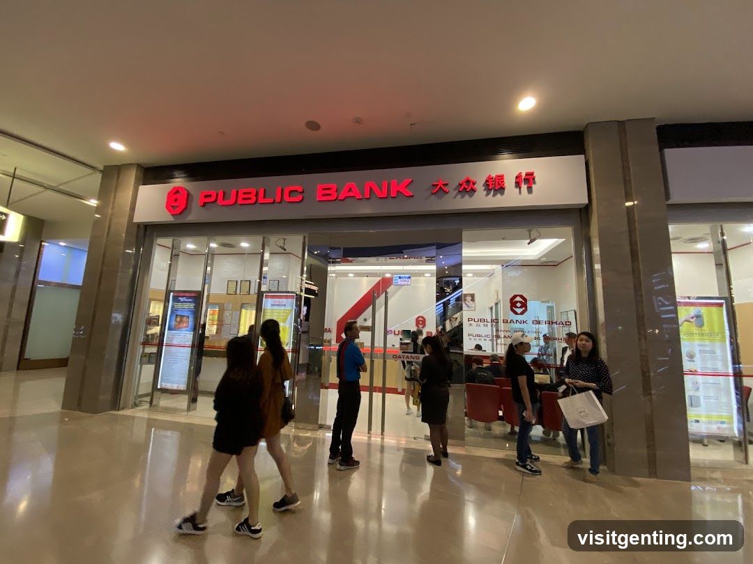 Public Bank Branch Entrance