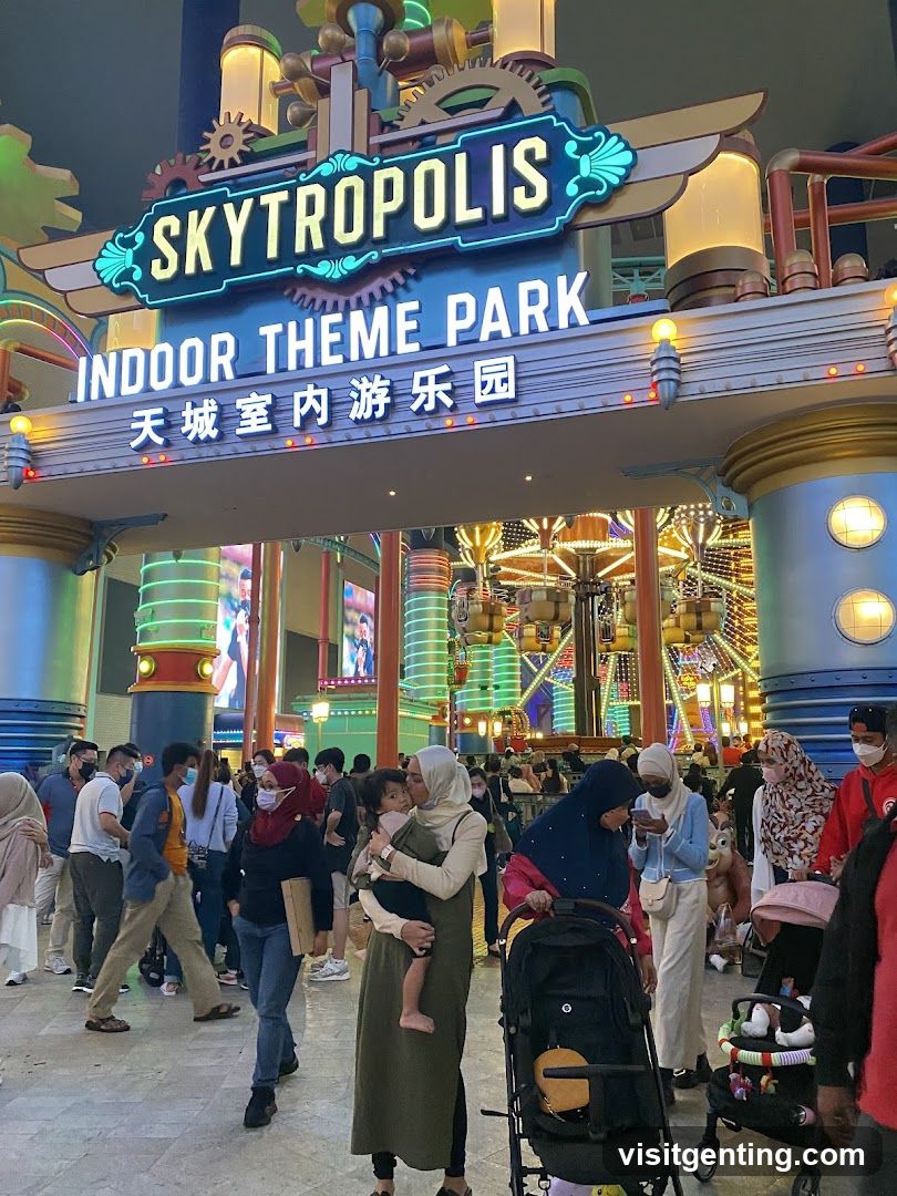 Skytropolis Indoor Theme Park Entrance