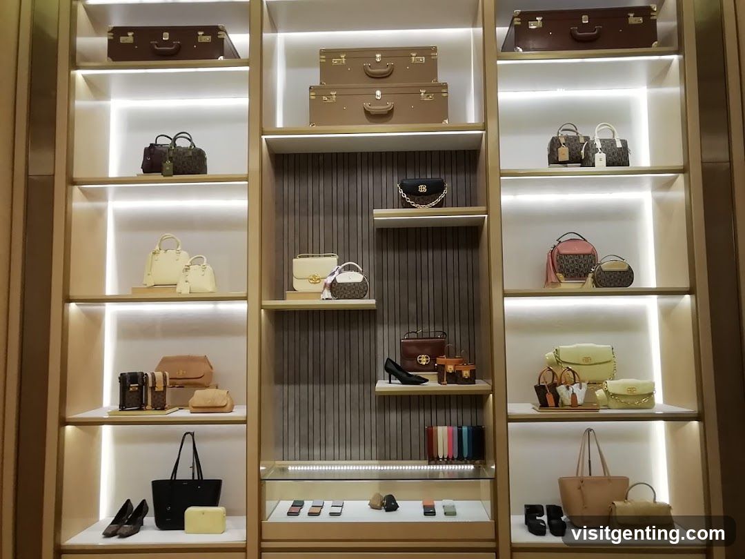 Interior Display of Luxury Goods