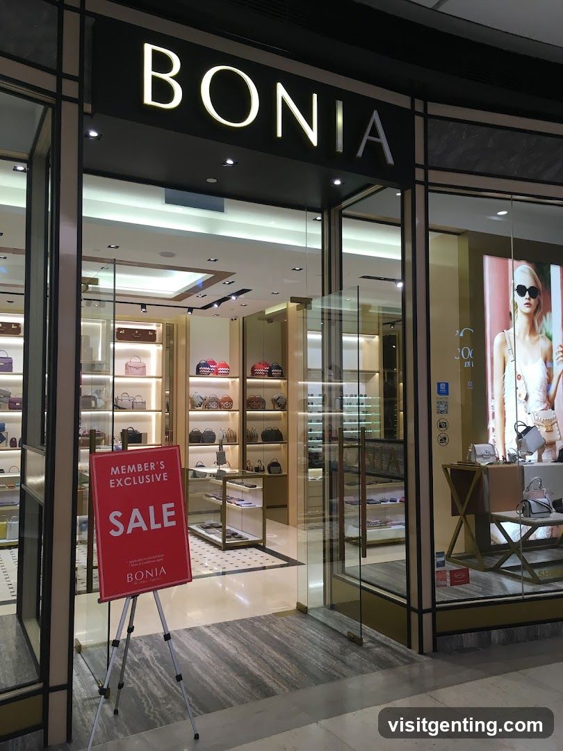 BONIA, GENTING SKY AVENUE