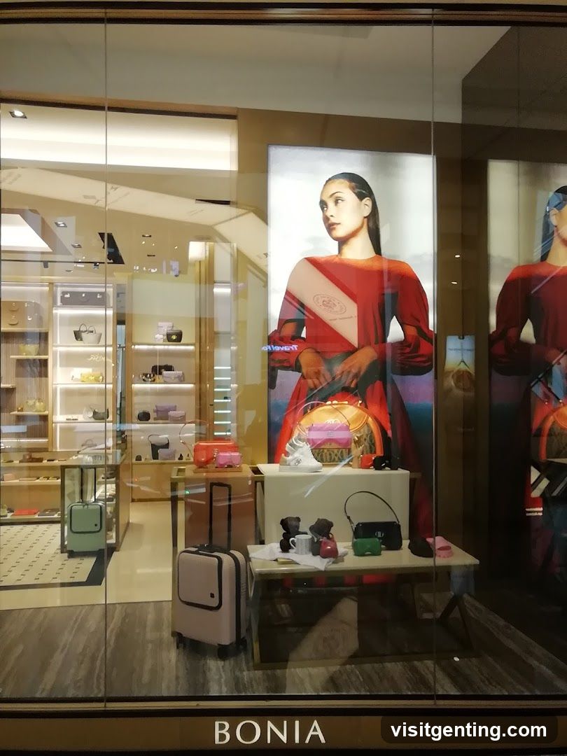 Bonia Storefront Display