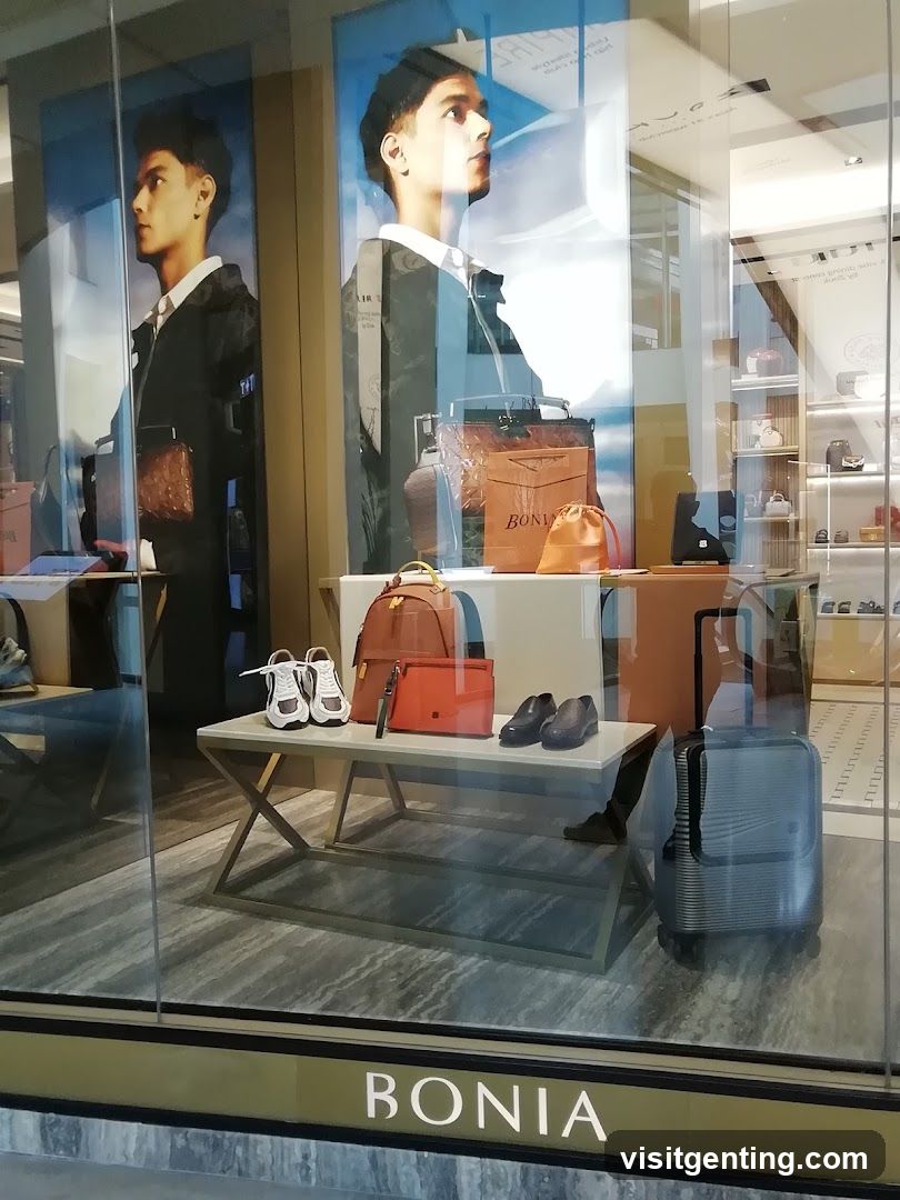 BONIA Storefront Display