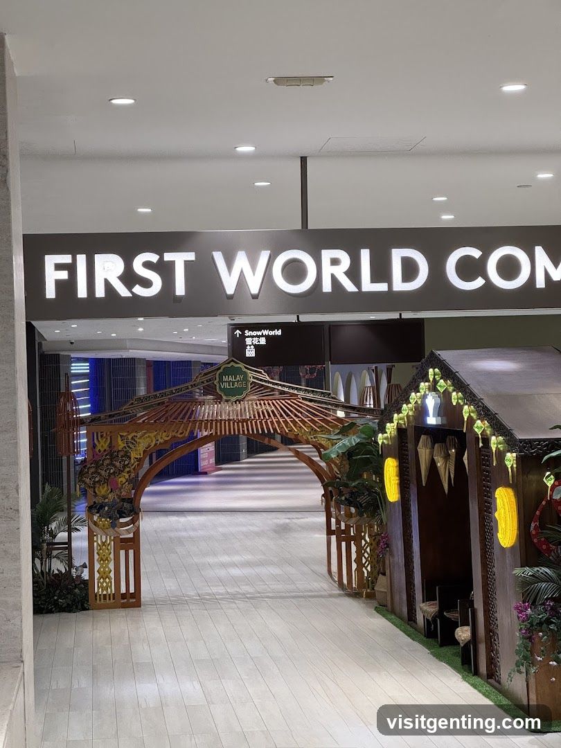 First World Com Entrance