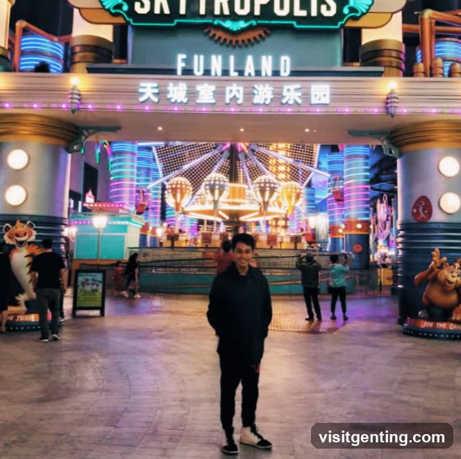 Funland Indoor Amusement Park Entrance