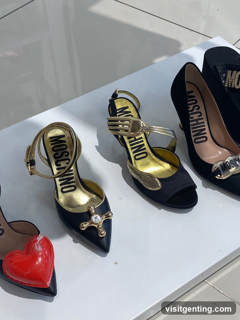 MOSCHINO Shoes Display