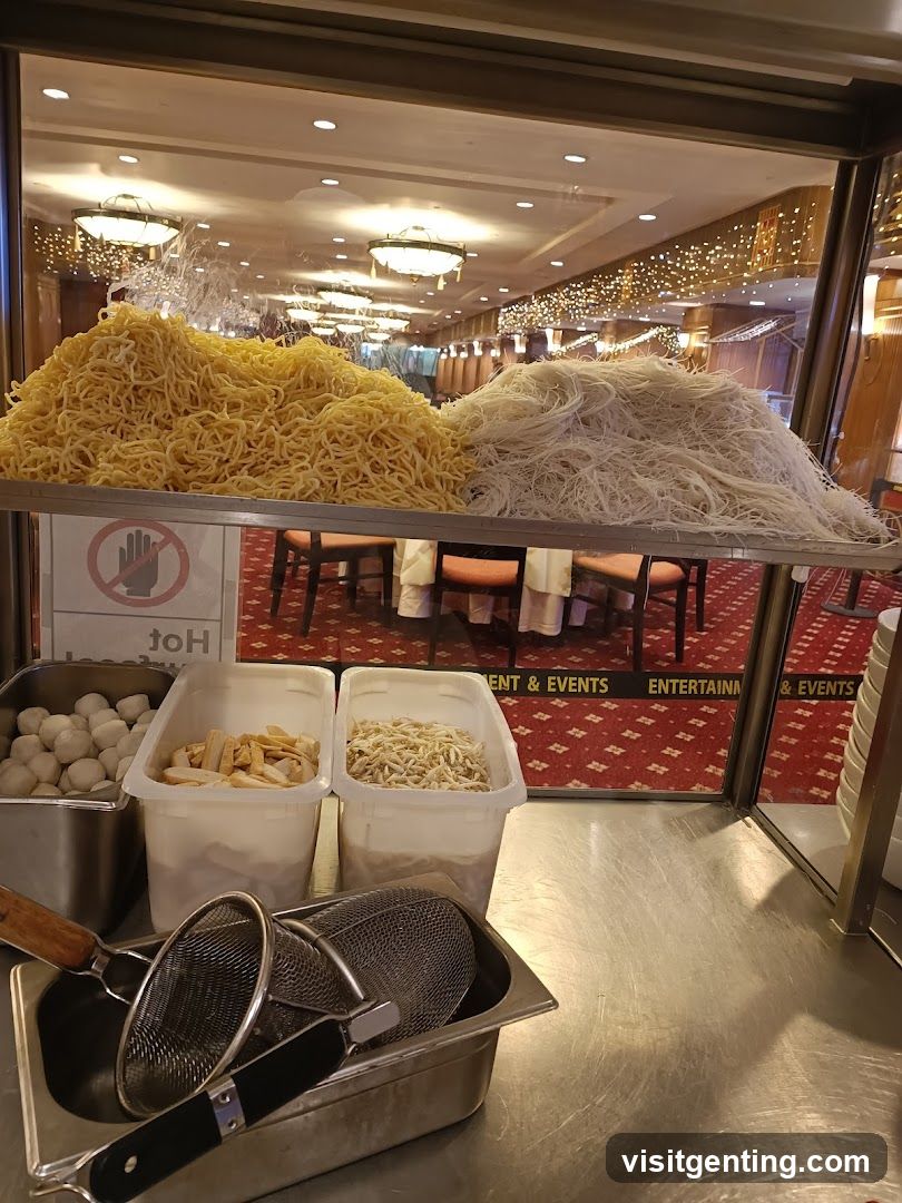 Food Display Area
