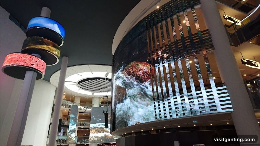 Interior of a modern building