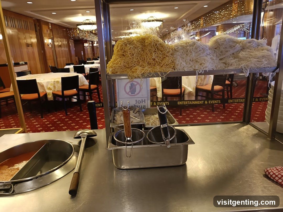 Restaurant Interior Food Station