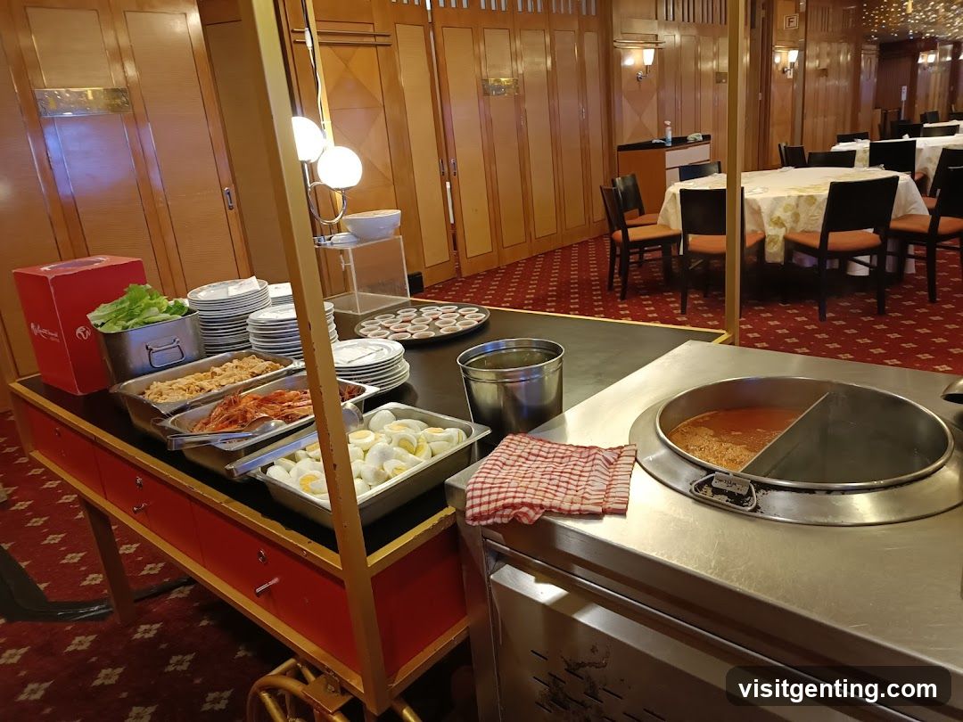 Restaurant Interior Buffet Area