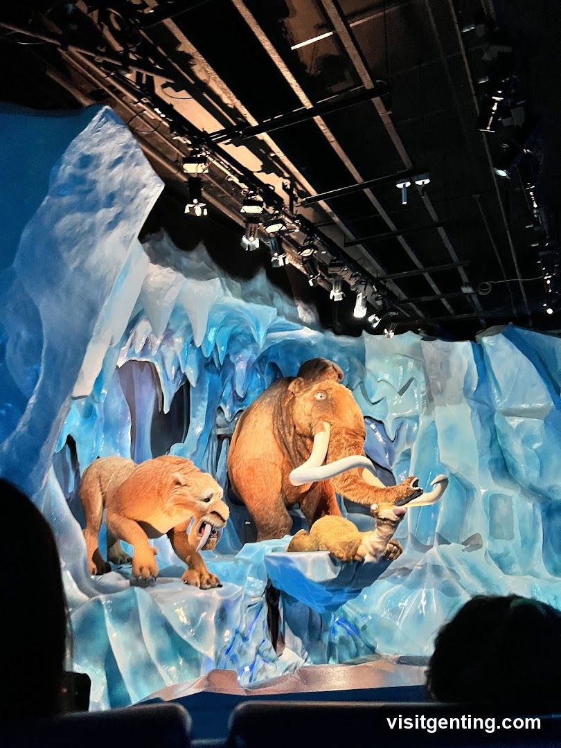 Ice Age-themed exhibit