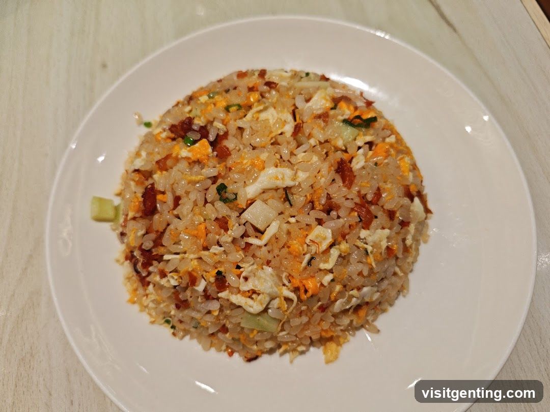 Fried Rice on Plate