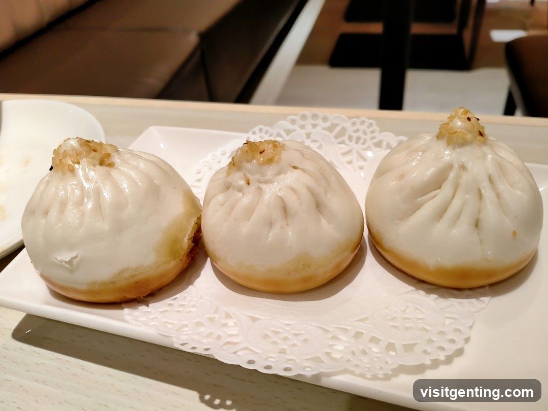 Dumplings on Plate