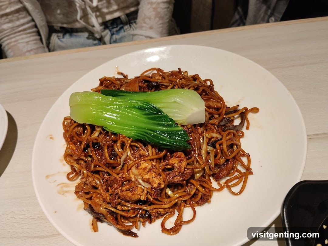 Noodles with Bok Choy