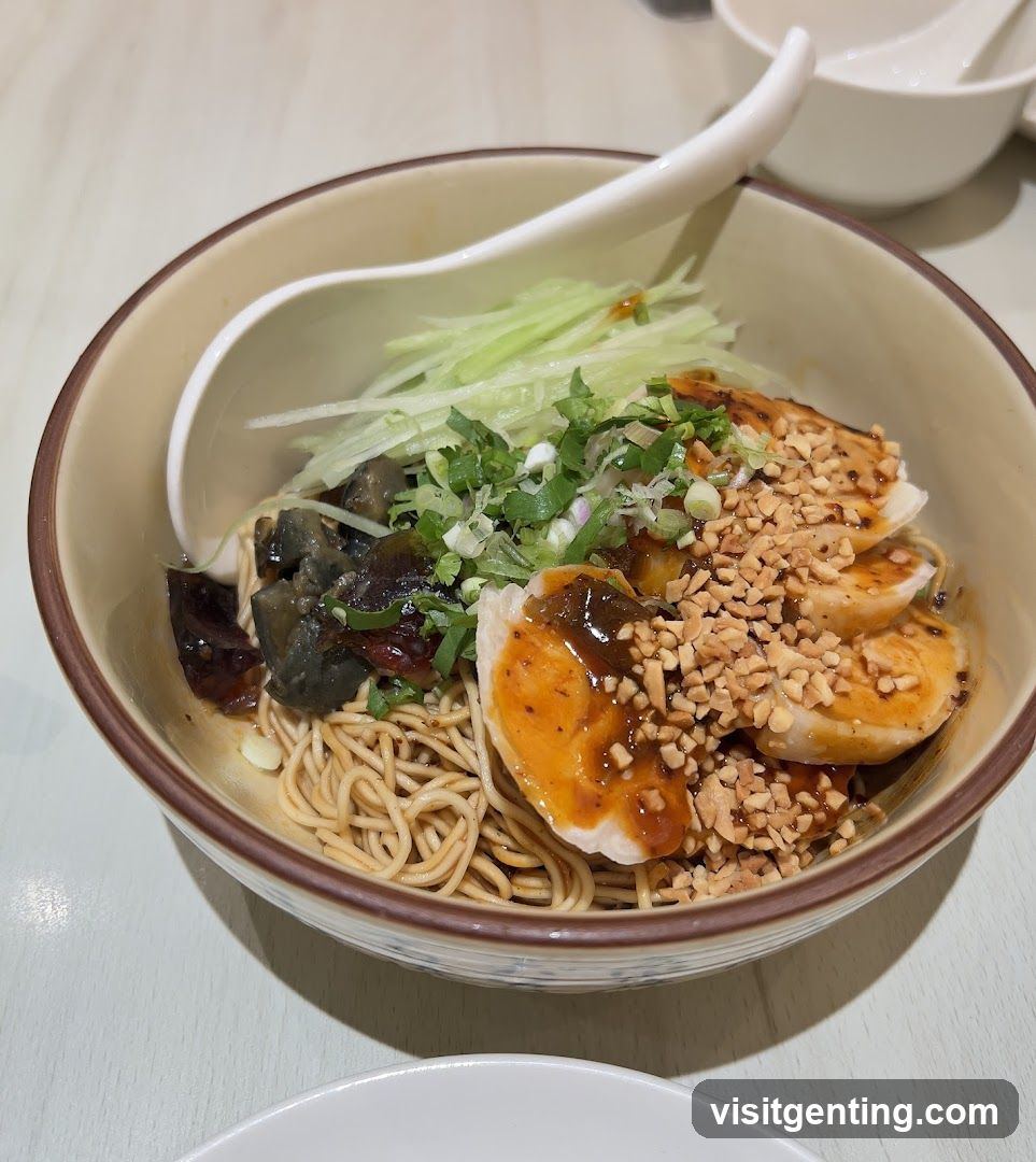 Noodle Bowl with Toppings