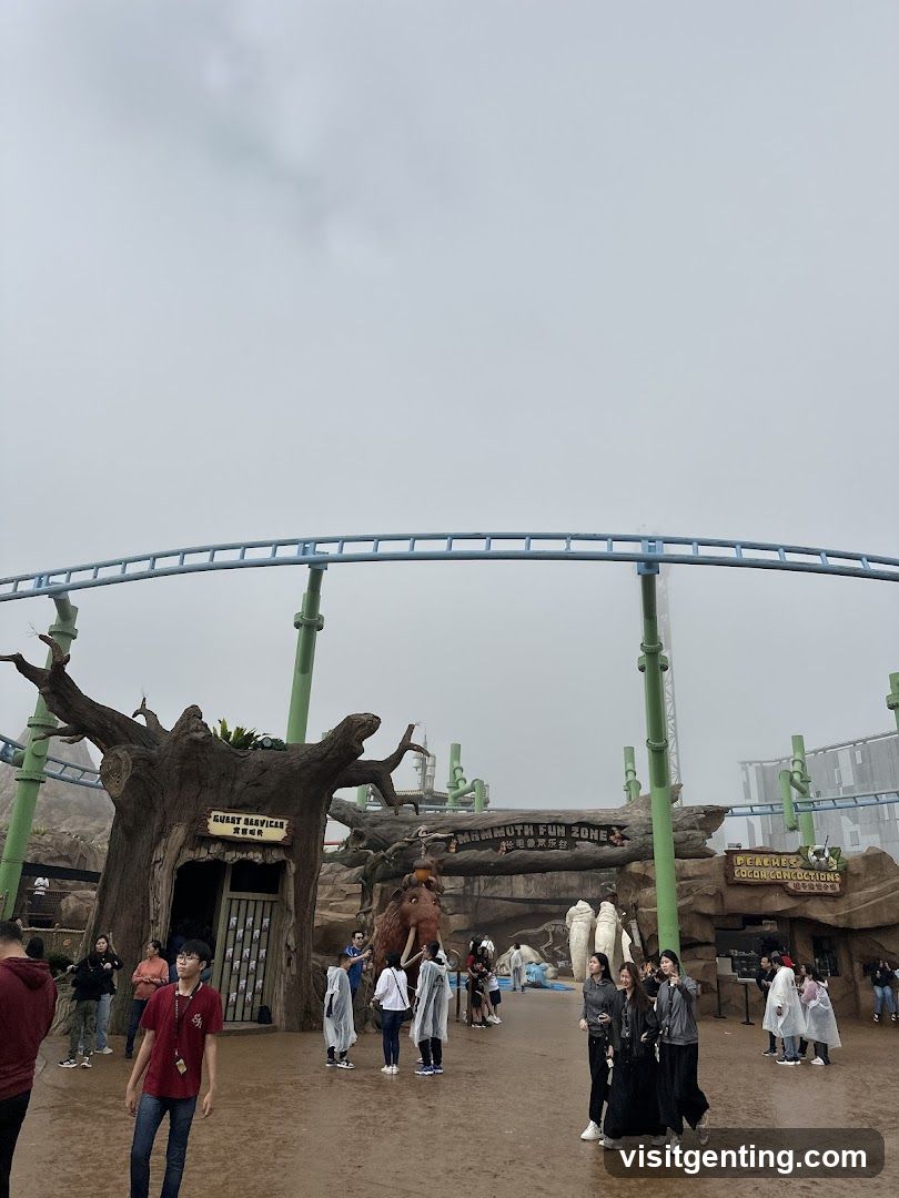 Mammoth Fun Zone Entrance