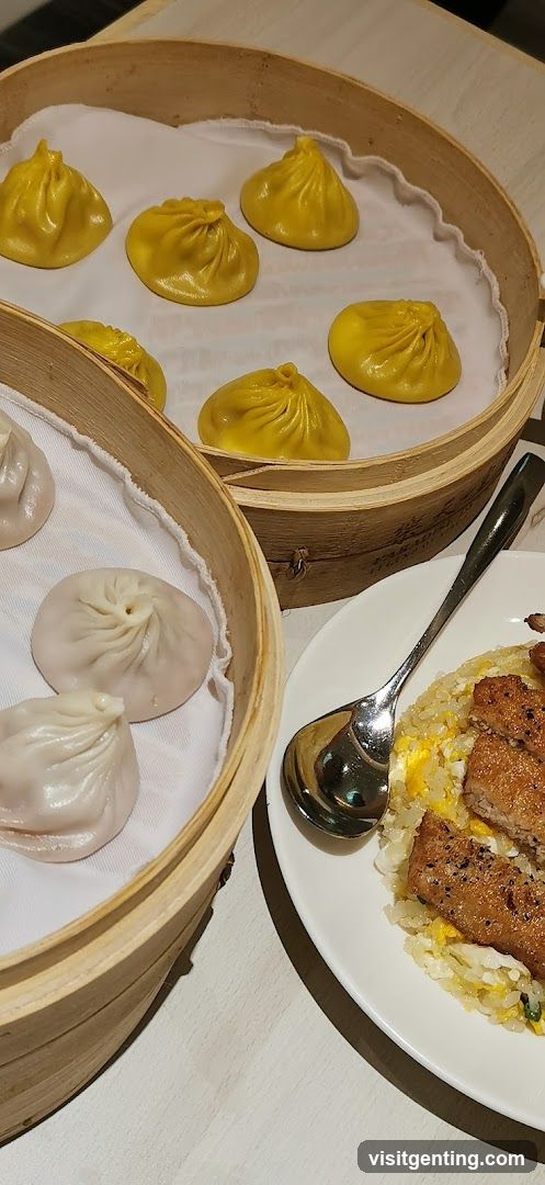 Dumplings and Rice Dish
