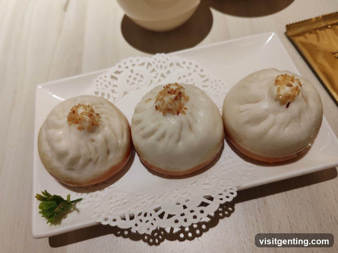 Dumplings on Plate