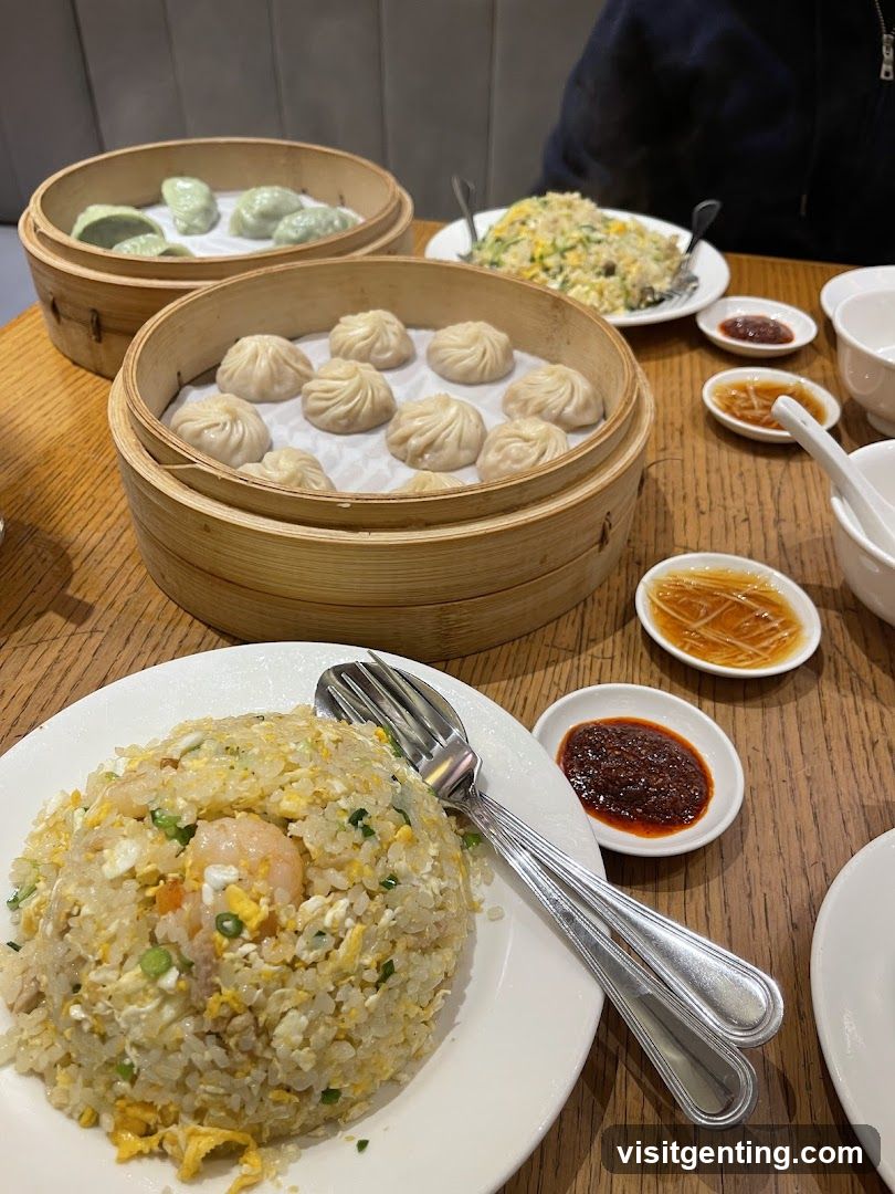 Dining Table with Chinese Cuisine