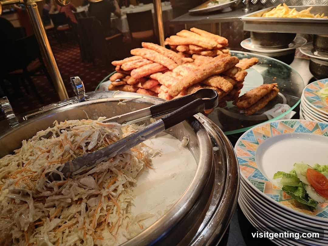 Restaurant buffet interior