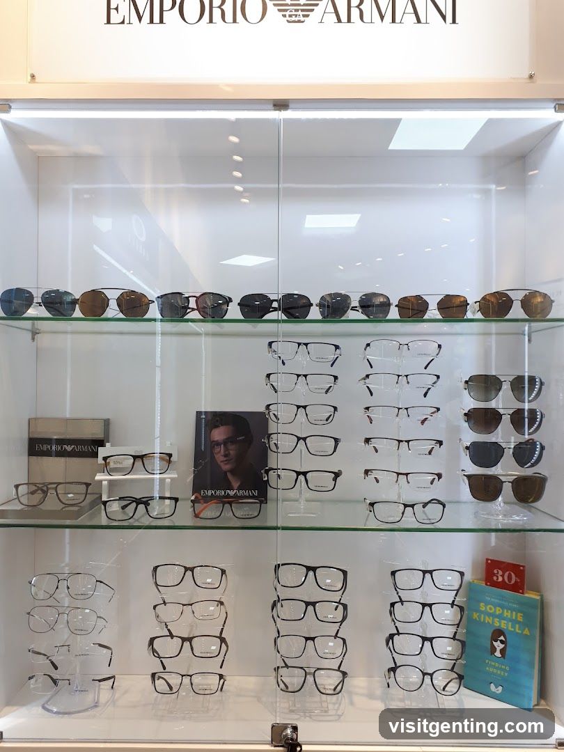 Emporio Armani Eyewear Display