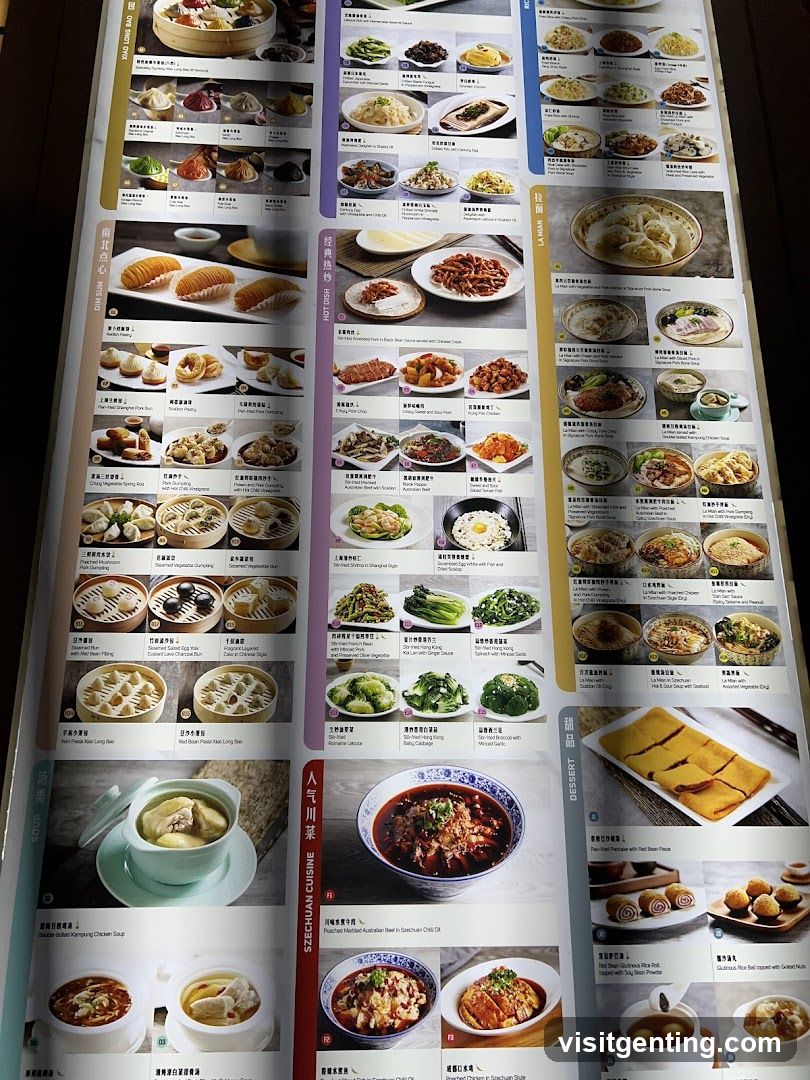 Restaurant Menu