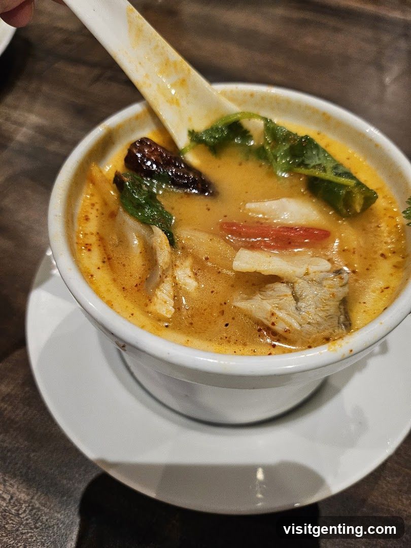 Close-up of a bowl of soup