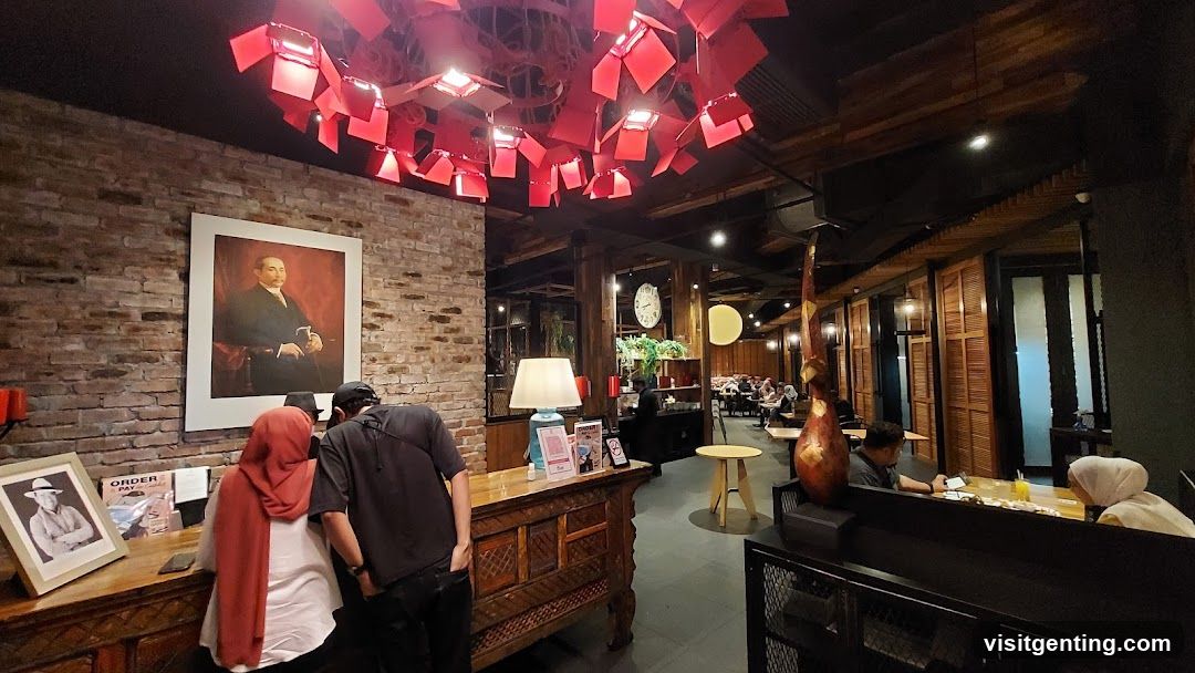 Interior of a restaurant or café