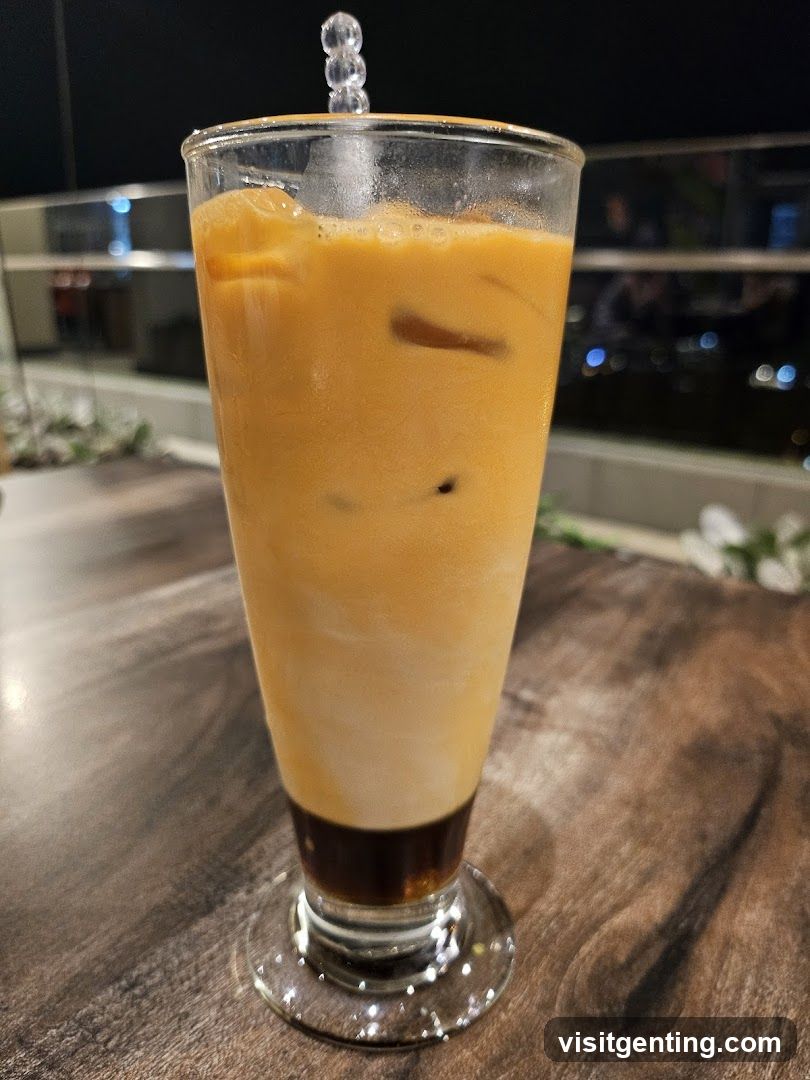 Iced Coffee Beverage