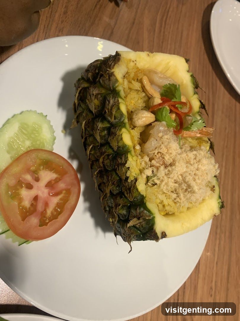 Pineapple Rice Dish