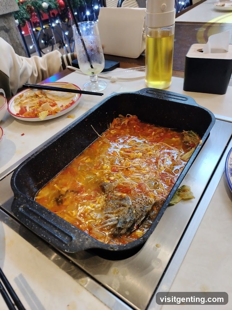 Dining Table with Food