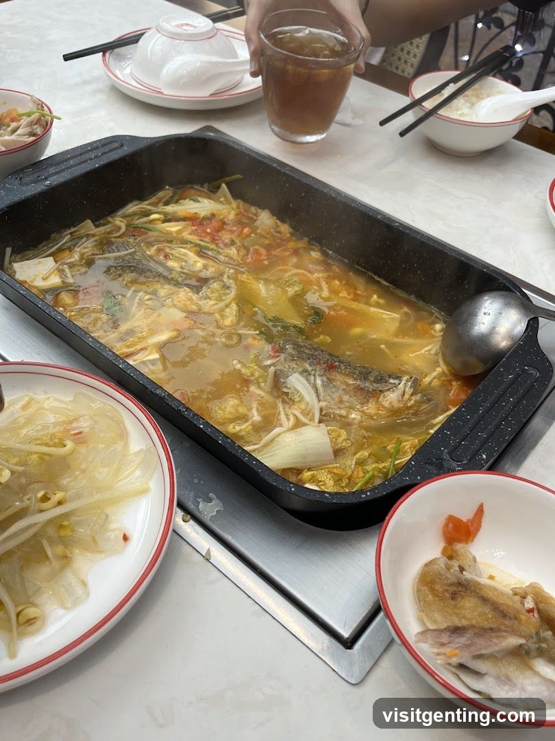 Dining Table with Hot Pot