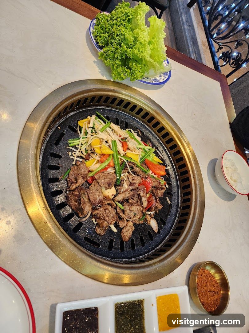 Tabletop BBQ Meal