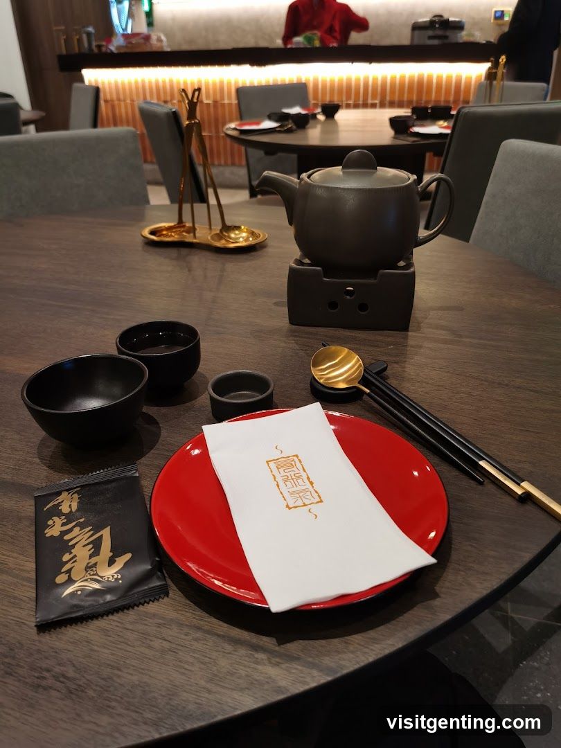 Restaurant Interior Setup