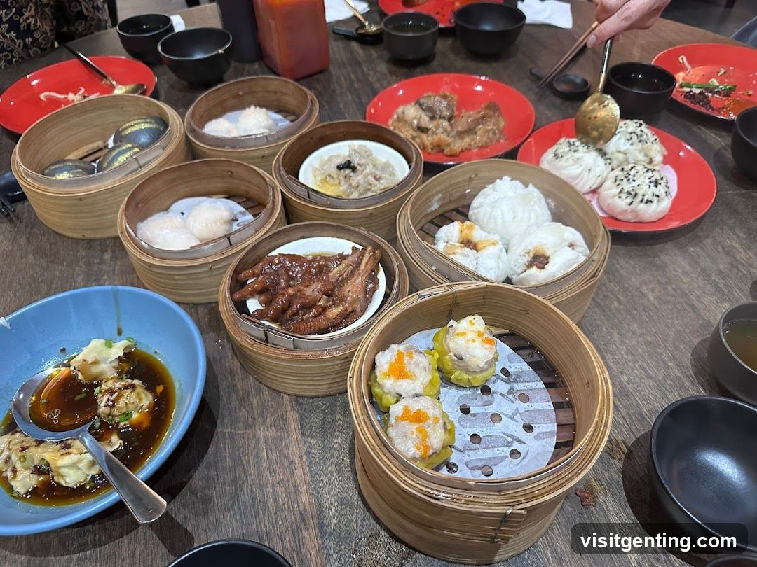 Dining Table with Dim Sum