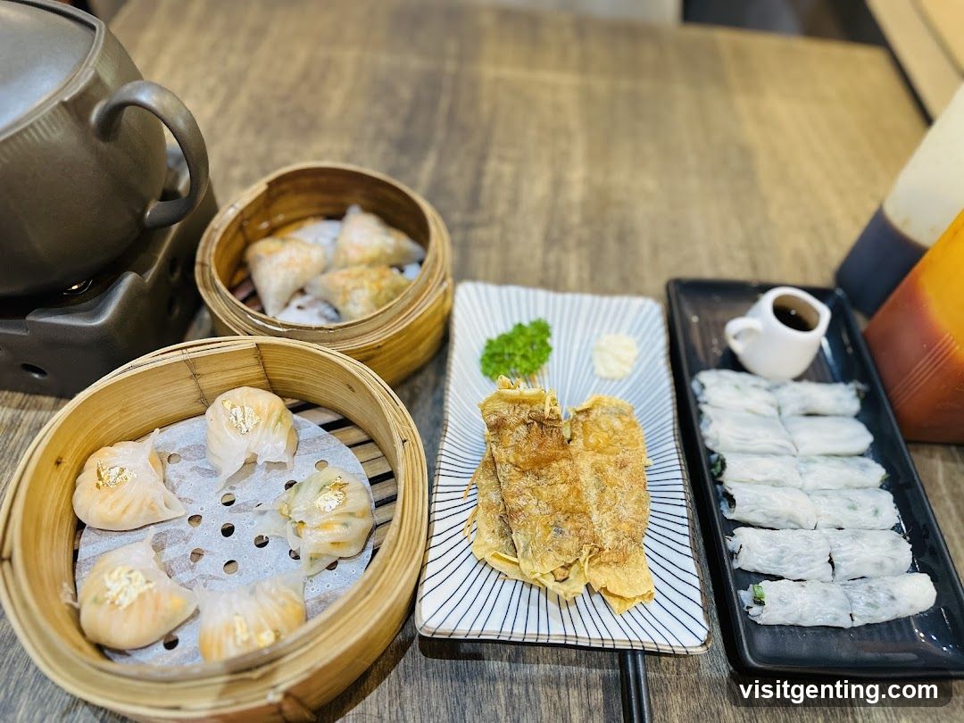 Dining Table with Chinese Cuisine