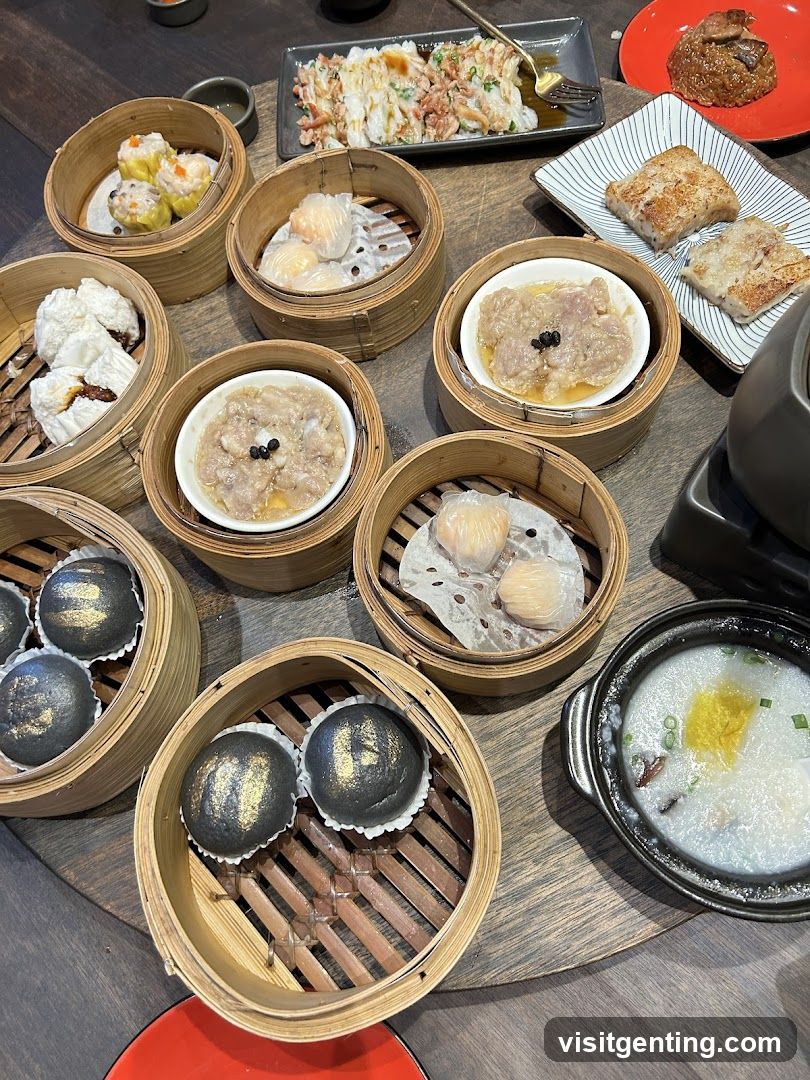 Dining Table with Dim Sum