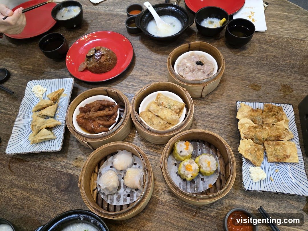 Dumpling and Dim Sum Spread