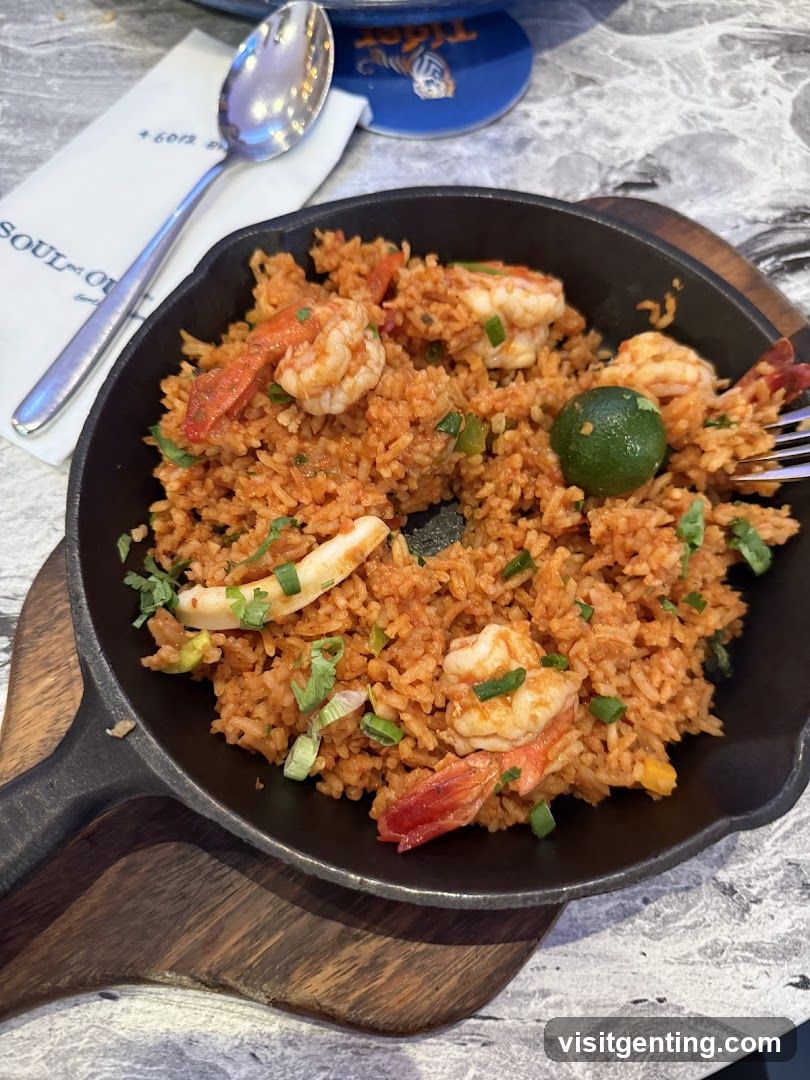 Food dish on table