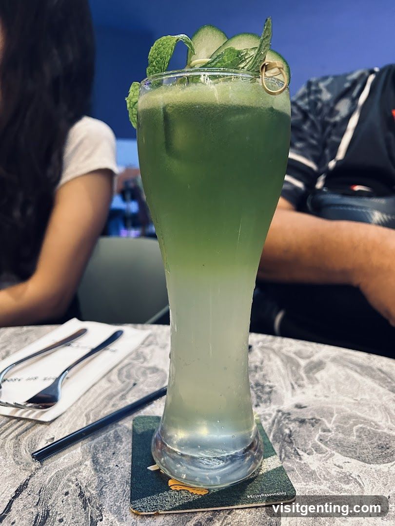 Cocktail at a restaurant