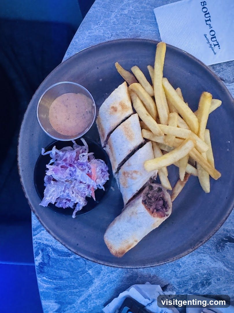 Food Plate at Restaurant