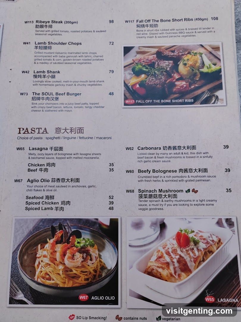 Restaurant Menu