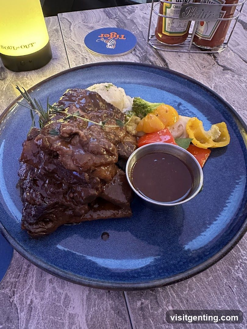 Dinner Plate on Table