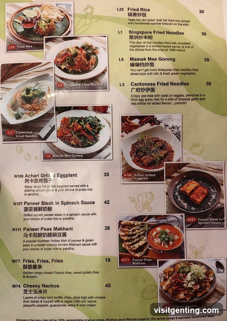 Restaurant Menu