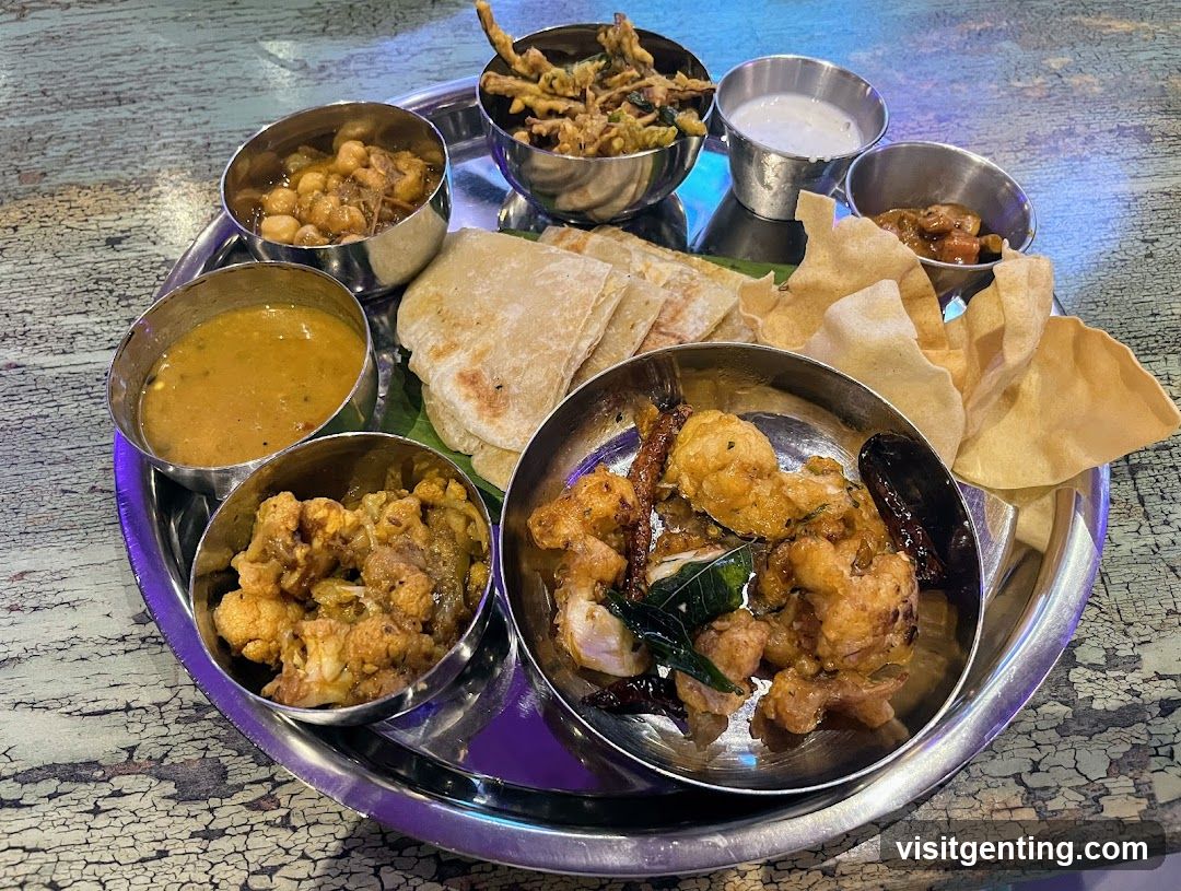 Indian Thali Plate