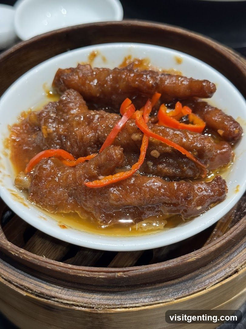 Dumpling Dish in Bamboo Steamer
