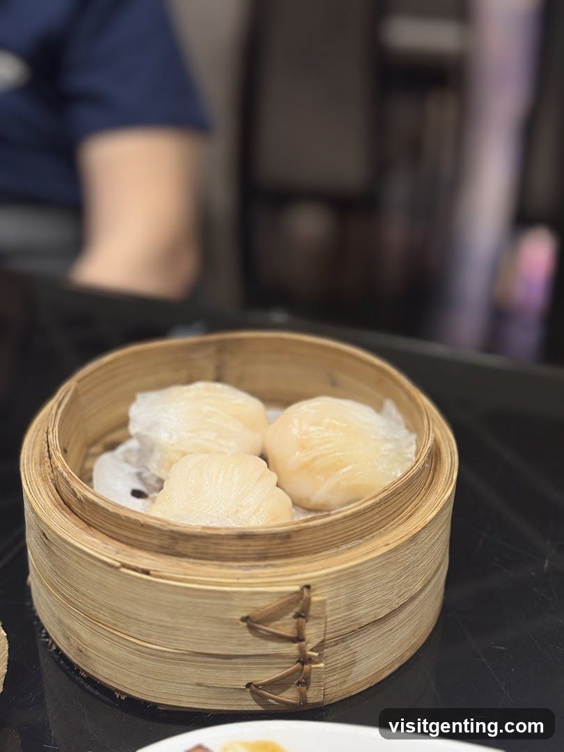 Dumplings in Bamboo Steamer