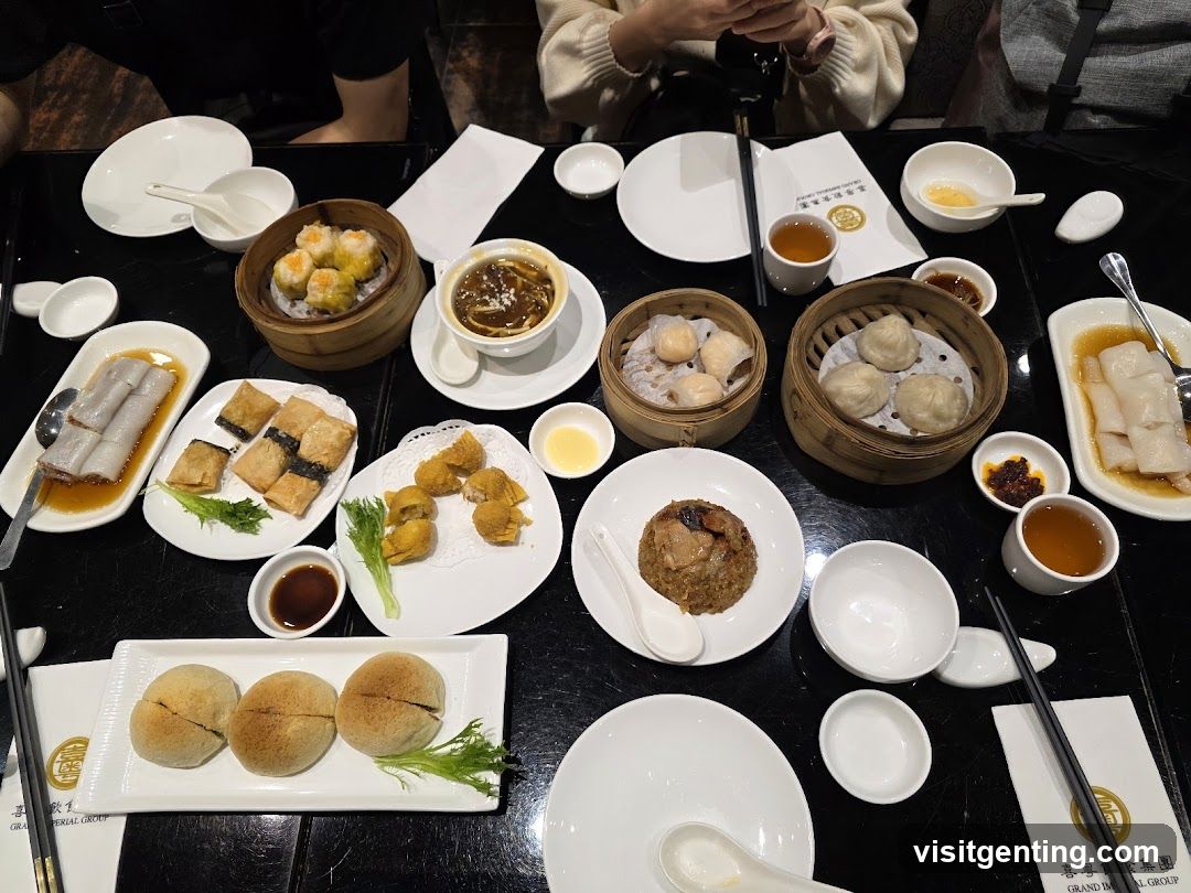 Dinner Table with Dim Sum
