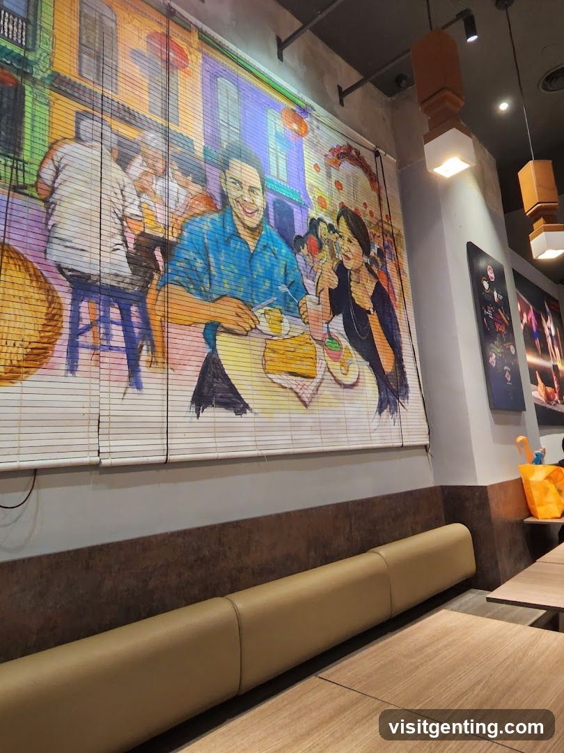 Restaurant Interior Wall Art