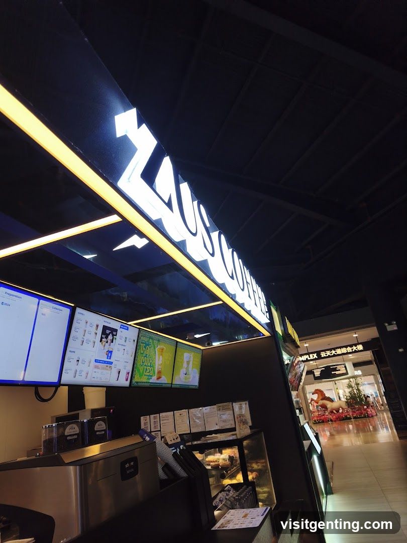 Coffee Shop Interior View